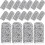 60 protectores de dedos resistentes a cortes, de nailon transpirable. 1