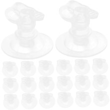60 Stück PVC-Luftpumpenventil-Ersatzdüsen für Schwimmringe