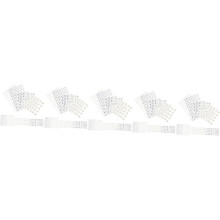 20 stk. mini-flaske lipgloss-tuber, moteriktige reiselipgloss-beholdere, lekkasjesikker, tonede gjør-det-selv-beholdere