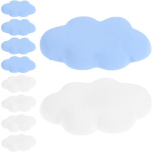 12 Stück Kühlschrankmagnete in Wolkenform, niedliches Cartoon-Design, Harzmagnete