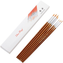 7-teiliges Set feiner Nylon-Zeichenstifte, Miniatur-Farbstifte für Nagelkunst und Detailmalerei