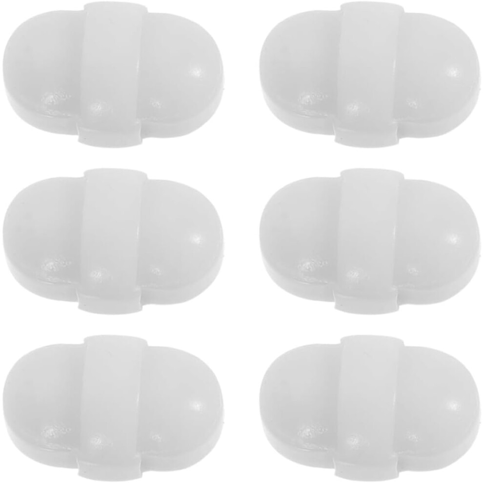 6Pcs Ptfe Magnetic Stir Bars Cylindrical 4X8mm Laboratory Stirrer Mixer Bars 8486642128081