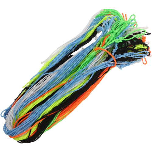 60 Stück 10-strängige 105 cm Polyester-Jojoschnüre, Ersatzseil