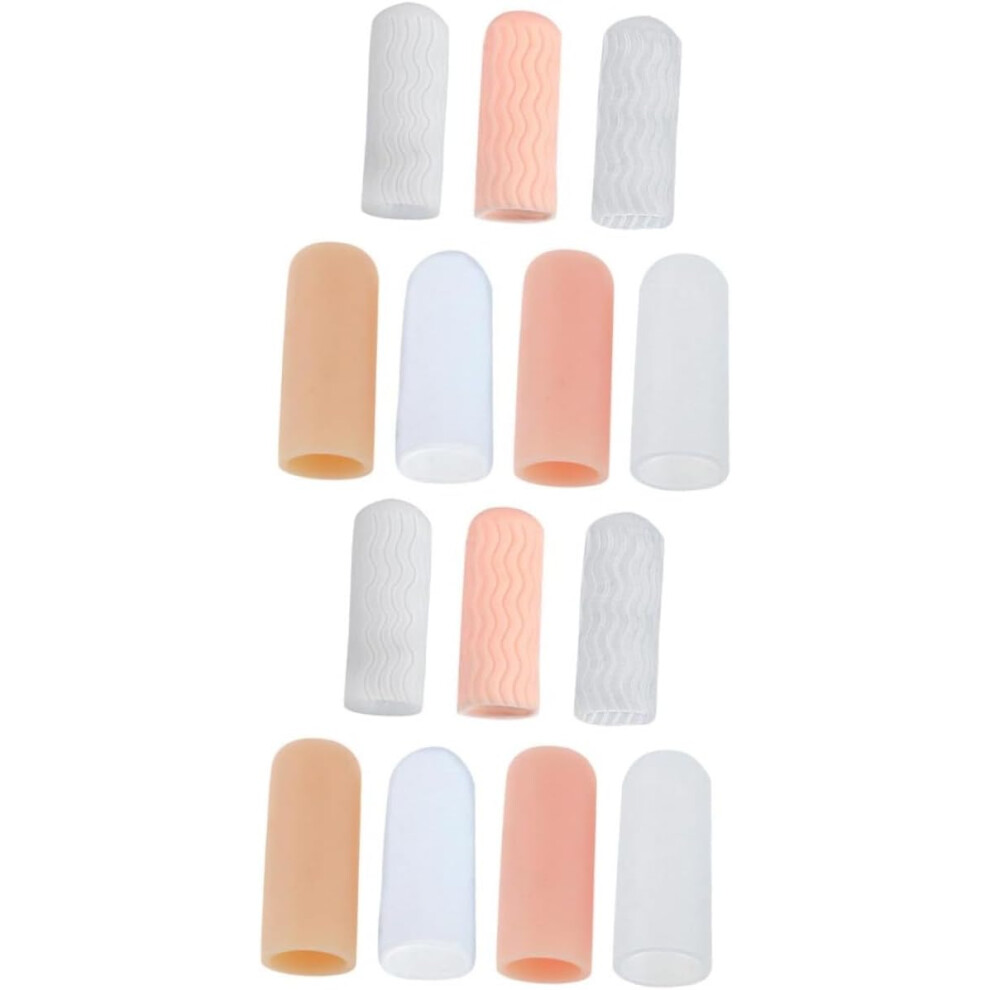 Hkhbjs 7Pairs Finger Protectors Finger Covers For Guitar Playing And Scald Protection Assorted And Materials