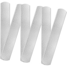 6 discos de pesas de acero inoxidable para correr, 15x2,5x0,6 cm, 0,2 kg cada uno, barras de acero para ejercicios de fitness.