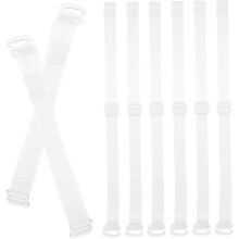 8 verstellbare, elastische Fersenriemen mit Anti-Rutsch-Funktion und unsichtbarer Fixierung für Damen-High Heels, bequem, 10 mm