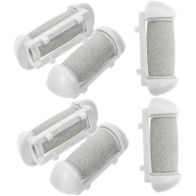 6pcs Foot Grinder Replacement Roller Head Electric Foot Callus Remover for Dead Dry Skin Callous Remover Tool