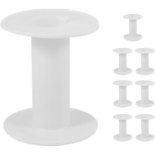 8pcs bobinas vazias de plástico bobinas de fio bobinas de enrolamento DIY