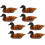 Creative Painted Duck Chopstick Holder Set 8pcs Synthetic Material Smooth Surface and Unique Shape 1