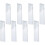 8Pcs Silicone Bookmark Mold DIY Rectangular Crystal Epoxy Resin Mold 1