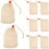 8pcs Bath Soap Net Reusable Exfoliating Mesh Net Shower Pouch for Body Cleansing Quick Drying Drawstring Closure Pouch 1