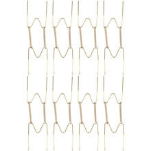 8 Wandhaken zum Aufhängen von Tellern, Material: Stahl