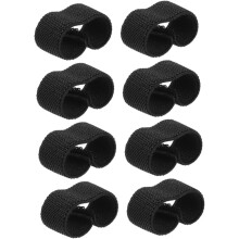 Stück elastische Gürtelschlaufenhalter, schwarze Taillengürtel-Befestigungsringe, Mehrzweck-Gürtelhalter