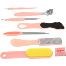 Foot Rubbed Pedicure Set for Corn Removal for Feet Ergonomic Dead Skin Remover Tool Kit for Home Spa Use