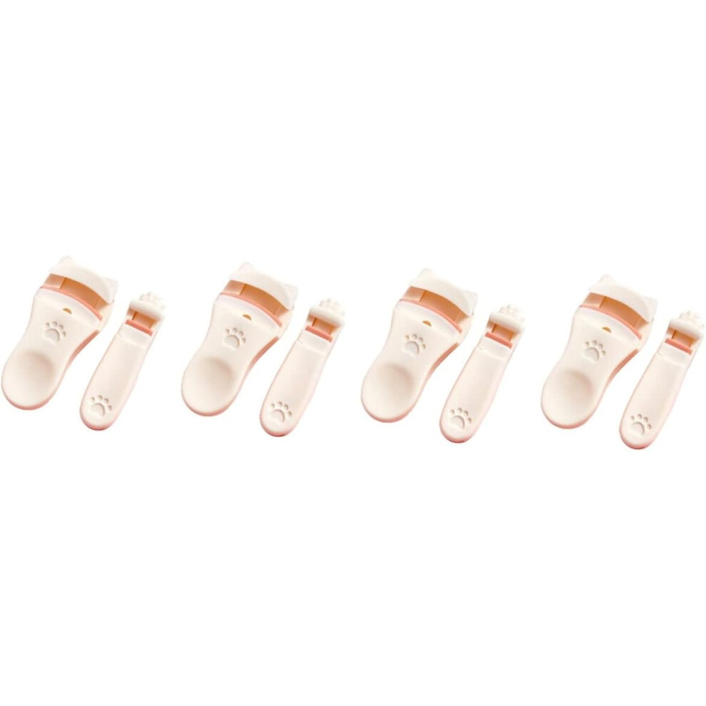Hkhbjs 8Pcs Eyelash Curlers Travel Eyelash Curler For Asian Eyes Professional Makeup Tool