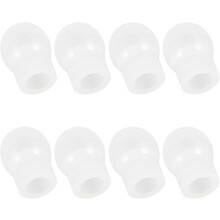 8pcs Replacement Earbuds Gourd Shape Soft Silicone Hearing Protection for