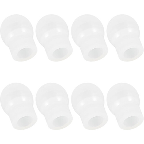 8pcs Replacement Earbuds Gourd Shape Soft Silicone Hearing Protection for