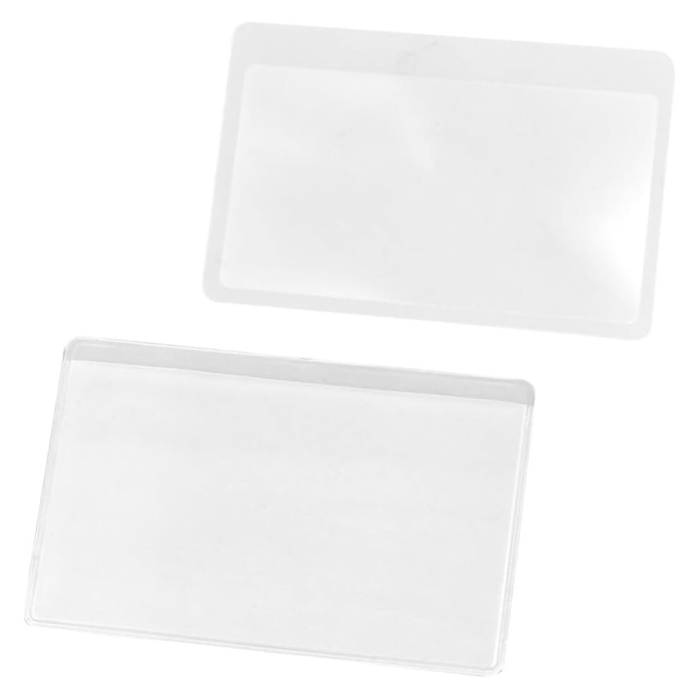 Hkhbjs 8Pcs Portable Shaped Magnifying Glasses Mini Magnifier Lens Set For Reading Visual Aid Compact Design