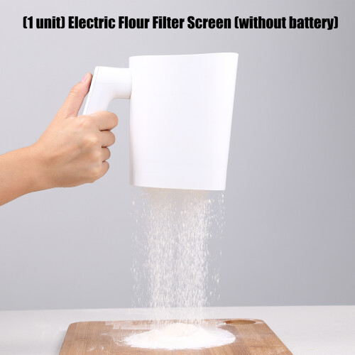 Kitchen Tool Battery Operated Electric Flour Sifter for Baking 1