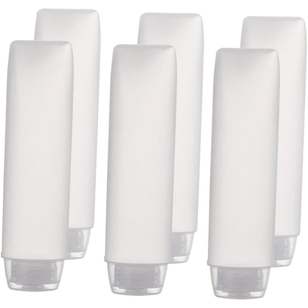 Hkhbjs 8Pcs 50Ml Travel Makeup Silicone Squeeze Bottles, Plastic Cosmetic Dispensers For Lotion