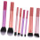 8 Pcs Soft Makeup Brush Set Long Handle Eyeshadow Blush Powder Brushes 1