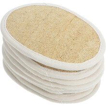 8-teiliges Set Luffa-Schwammpads aus natürlichem Luffa für die Küchenreinigung, z. B. zum Spülen von Schüsseln und Geschirr.