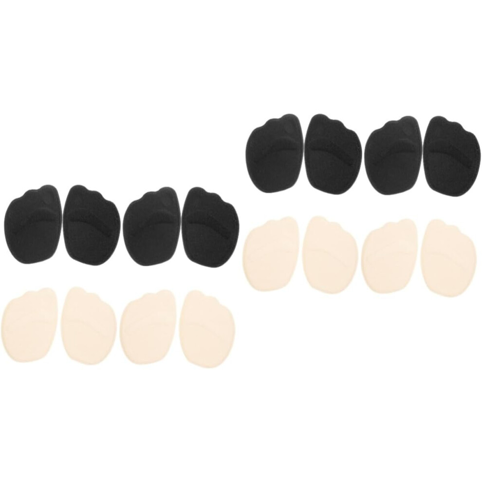 Hkhbjs 8Pairs High Heel Inserts Soft Sponge Insole Pads Forefoot Cushions For Comfortable Walking In Women Pads High Heel