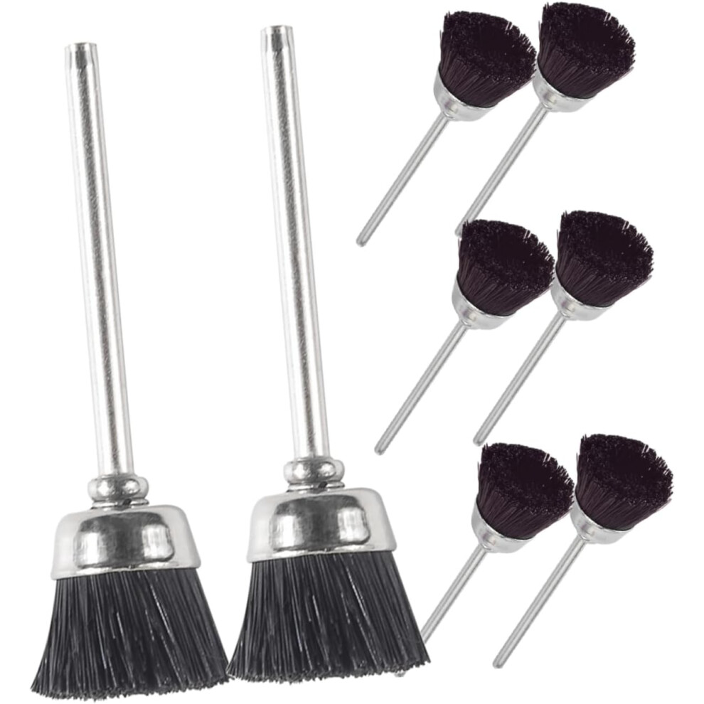 Hkhbjs 8Pcs Nail Drill Bit Cleaner Brush Nail Brush For Abrasive For Art Supplies