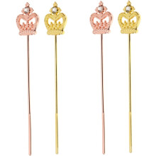 4pcs aço inoxidável selagem cera agitação hastes cera selagem mistura bastões para agitação para artesanato e projetos de bricolagem