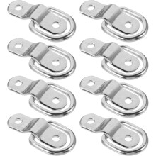 Stück 1/4 D-Ring-Zurranker, Oberflächenmontagehalterungen, robuste Zurrhaken für LKW-Ladeflächen und Anhänger