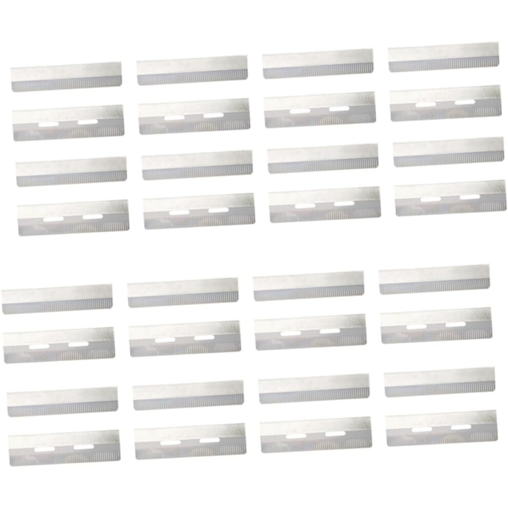 Hkhbjs 80Pcs Eyebrow Trimmer Blades Makeup Tool Eyebrow Shaping Grooming Cosmetic Accessories