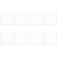 Wateroplosbaar borduurtransferpapier 50x50 cm, 8 vellen, bedrukbare stofovertrekvellen