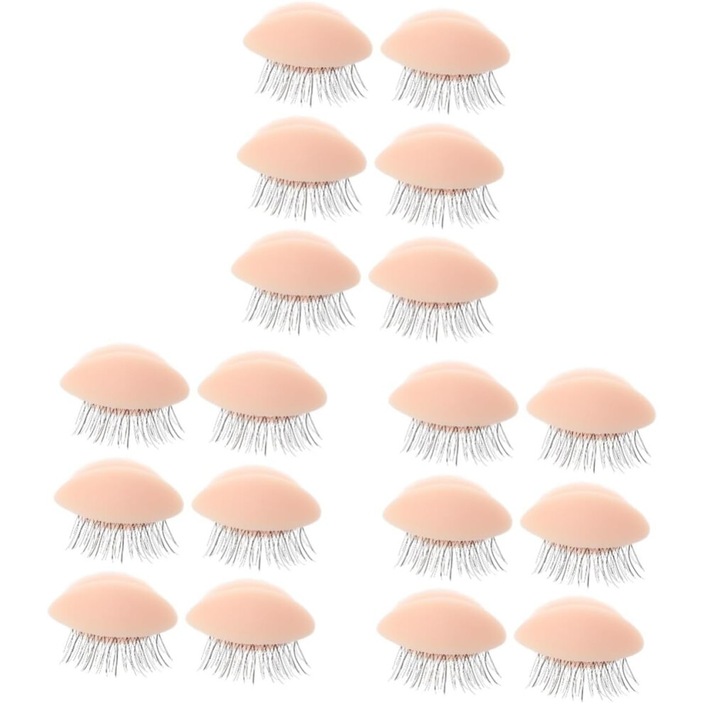 Hkhbjs 9Pairs Eyelash Eyelash Eyelid Replacement Makeup Practice Kit Makeup Practice Tool
