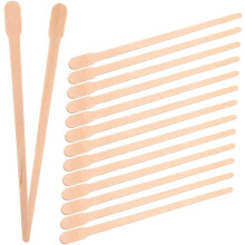 800 bâtonnets de cire en bois pour une épilation précise du nez, des sourcils et des lèvres. Applicateurs pour cire dépilatoire.