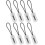 8pcs Glow-in-the-Dark TPU Zipper Pulls for Backpack Replacement, Small Plastic Zipper Tabs 1