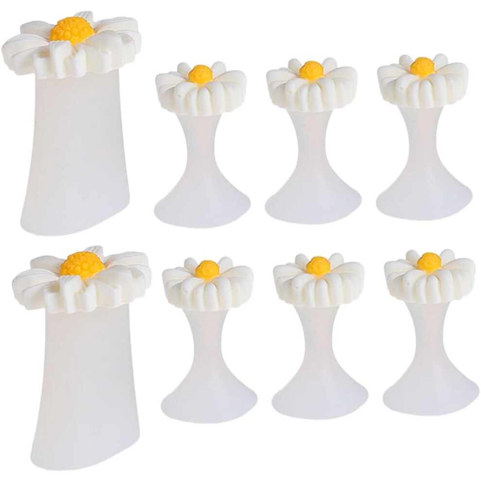 Hkhbjs Silicone Toe Separators 8Pcs Pedicure Tools Soft Flexible Toe Dividers For Women Nail Salon Foot Care Spa Use