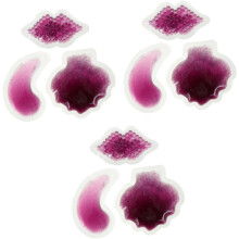Lot de 9 compresses chaudes/froides pour le soin du visage, idéales pour l'hiver : masque et patchs pour les yeux.
