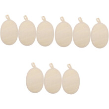 9-teiliges Set praktischer Badetücher und Körpermassagetücher aus Luffa