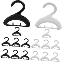 16 Stück Kleiderbügel für Handtaschen und Taschenhaken zur Organisation Ihres Kleiderschranks