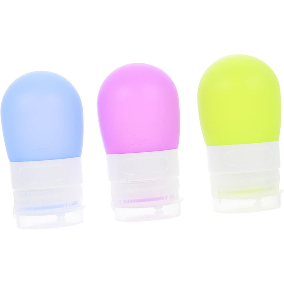 Hkhbjs 9Pcs Travel Bottles For Toiletries Silicone Bottle Leak Travel Containers For Airplane