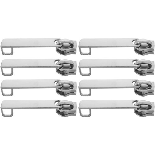 8pcs Nylon Double-Layer Anti-Explosion Zipper Pulls for Luggage Suitcases Backpacks