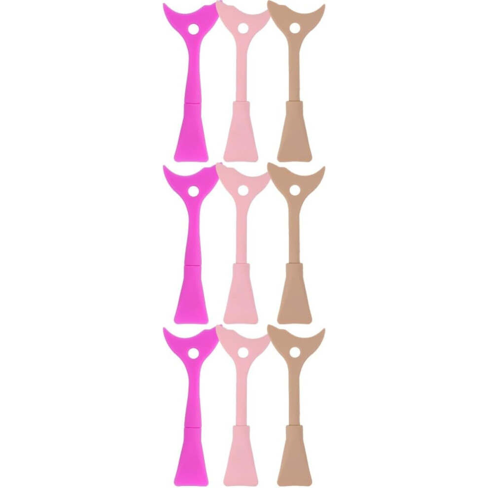 Hkhbjs 9Pcs Mascara Eyelash Guard Applicator Double Head Guard Tool