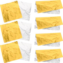 100 feuilles d'emballage pour bonbons, papier aluminium, emballages colorés réutilisables pour fêtes