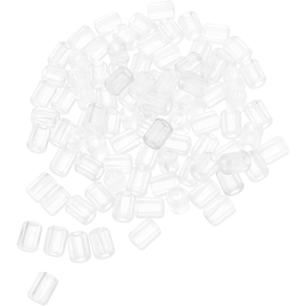 90Pcs Retail Peg Hook Stoppers Made Of Sturdy Pvc For Secure Hold And Improved Work Efficiency 5455468321924