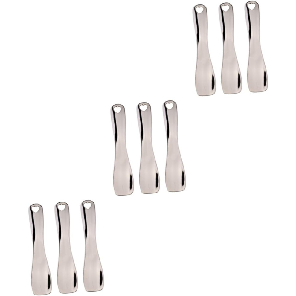 Hkhbjs Silver 9Pcs Zinc Alloy Eye Spoon For Fatigue Relief Beauty Tool For Eye Massage Treatments Skincare Spoon