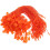 990pcs Orange 17cm Polyester Tag String Loop Fastener for Clothing Luggage Price Tags 1