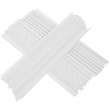 100 bâtonnets de bonbons en papier de 20 cm (7,87 pouces), sans bavures, pour mariages et fêtes du Nouvel An.