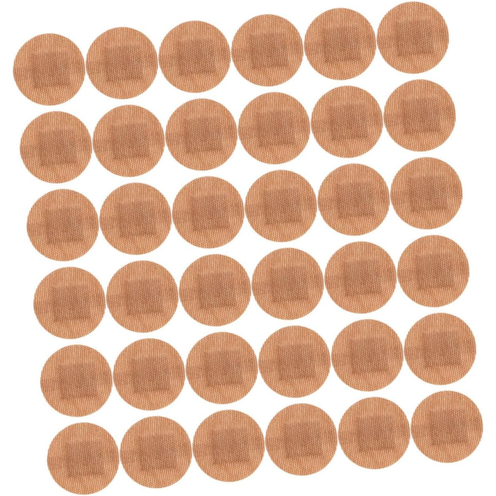 Hkhbjs 100Pcs Elastic Fabric Hemostatic Patches Breathable Adhesive Bandages