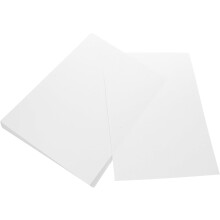 50 Stück weißes Kartonpapier DIY-Malerei Origami Bastelbedarf Blankopapier