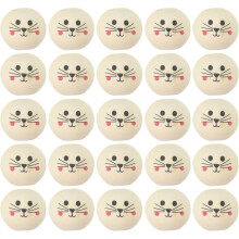 50pcs 20mm Natural Wood Craft Beads Round Loose Wooden Beads Hole for DIY Jewelry Making and Bracelets Craft Supplies